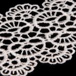 Кружево гипюр (плетёное) 65 мм / 9.14 метров, 571 молочный