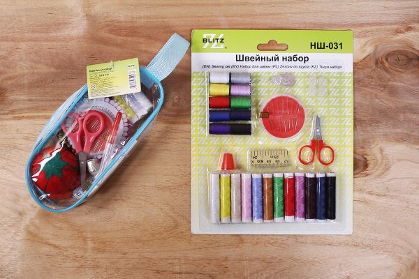 Набор для шитья 21х13 см, блистер, Blitz НШ-039