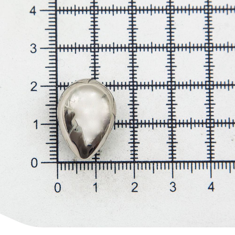 Часть кнопки 5/21,5 BRASS капля никель, 20 шт