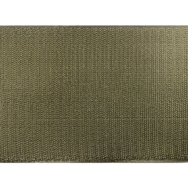 Лента контактная липучка (велкро) пришивная уп. 100 мм / 25 метров, 12 хаки, КРЮЧОК, качество 