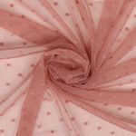 Сетка бельевая эластичная 65 г/м², шир.160 см / 20 метров, Мушка 00128, цв.04(17-1514) сухая роза /00128.04/
