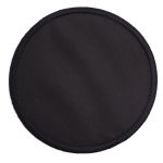 Термоаппликация Круг, черный, 73х73мм 50х50мм 10 шт, 011