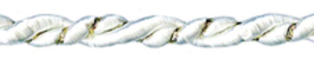 Шнур витой ⌀5.0 мм / 25 метров, белый, Pega