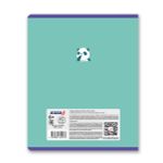 Тетрадь ученическая общая A5 60 л. на скобе 65 г/м², белизна 100% 10 шт клетка, 01518 Милая панда, Светоч Т70