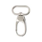 Карабин металл 25.0 мм (52х31 мм), 10 шт, 04 никель, Gamma GH 117/25/10