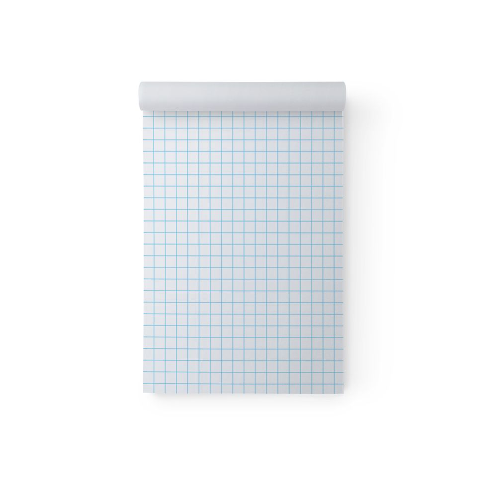 Блокнот на скобе, A6 48 л. 10 шт клетка, Зефирка 01730, Б261 Светоч