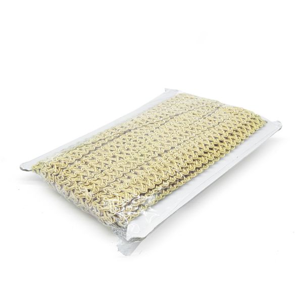 Тесьма 20 мм / 25 метров, 01 св.золото