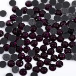 Стразы клеевые акрил 6-6.5 мм, 144 шт, 023 сиреневый (amethyst), Zlatka RS/144