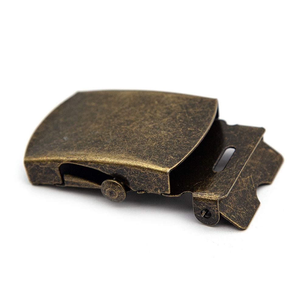 Пряжка ременная металл 35 мм, латунь, 10 шт