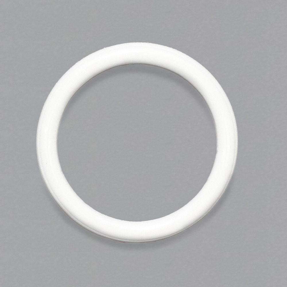 Кольца для бюстгальтера металл ⌀9.0 мм, 100 шт, белый, 01-134/09