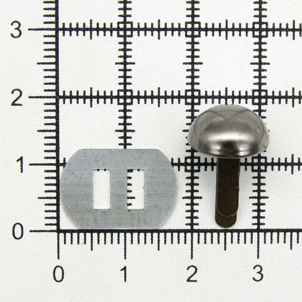 Пукля КД 0946 (бл/никель), 100 шт