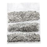 Кнопка рубашечная (джерси) открытая ⌀10.5 мм, ≈144 шт, МЕТАЛЛ, никель, NEW STAR