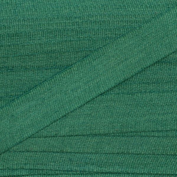 Лента (тесьма) шелковая 7.0 мм / 45.5±0.5 метров, №194 зеленый, Gamma SR-7