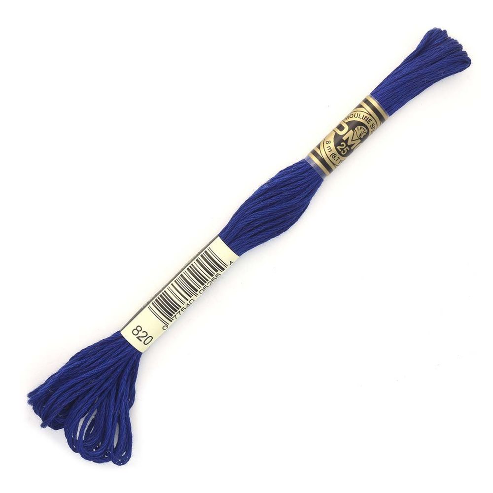 Мулине DMC 117 (820), 12 мотков по 8 метров