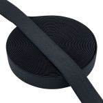 Резинка башмачная 50.0 мм / 20 метров, 67.5 г/п.м., (Мн), черный, 90618Ч