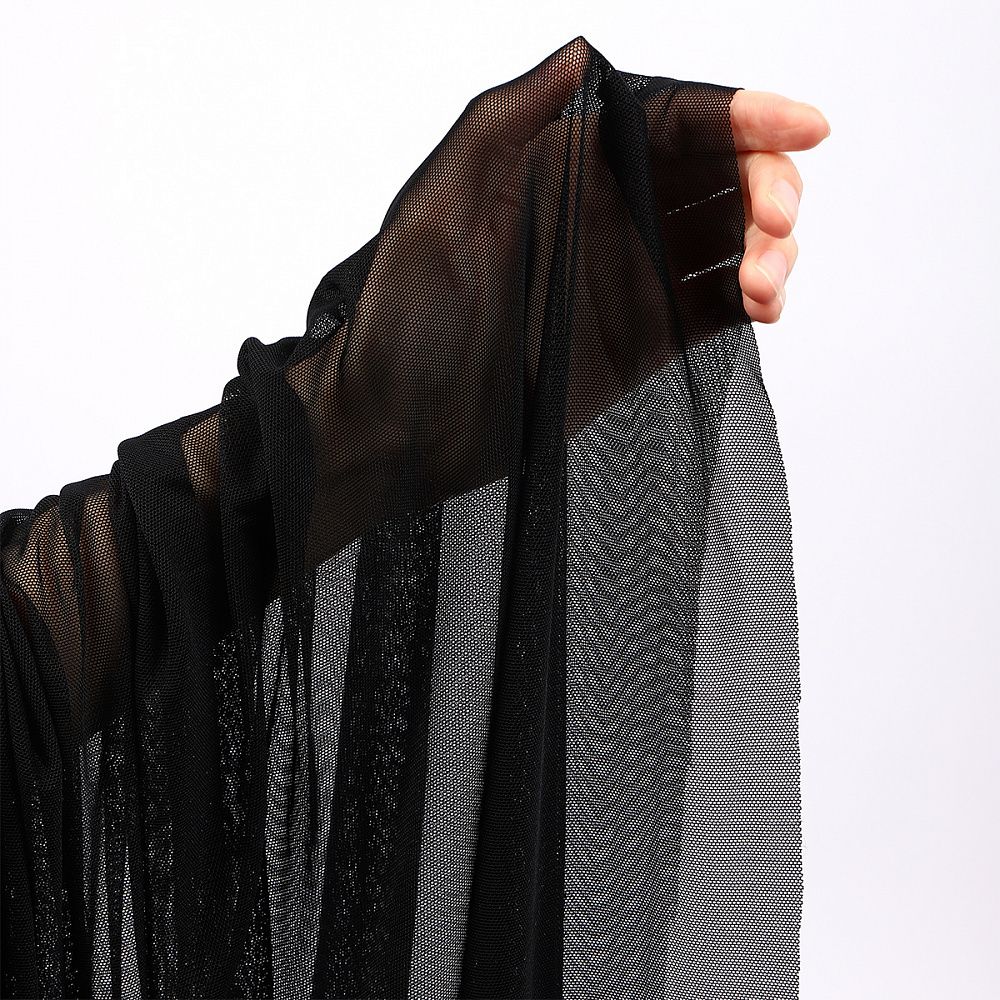 Сетка бельевая эластичная 90 г/м², шир.150 см / 3 метра, цв.черный /SZ030204.170/3/