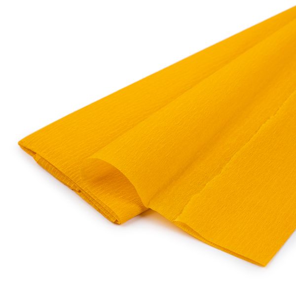 Крепированная бумага 20 г/м², 50 см / 2 метра, 5 шт, 18 мандарин, Blumentag REP-43