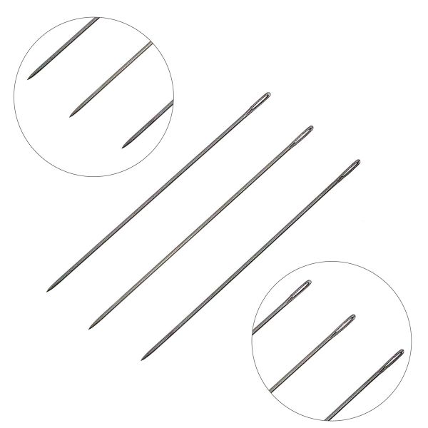 Иглы ручные для вышивания бисером Black Bead Embroidery, №10, 6 шт Pony