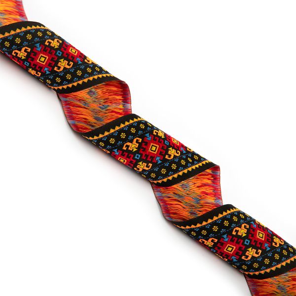 Лента (тесьма) жаккардовая 70.0 мм / 10±0.5 метров, 4, Gamma TRJ-118YP