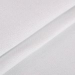 Канва Aida 14 ct, 150х100 см, 92% хлопок, 8% терилен, белый с Перламутровым люрексом, Gamma K04L