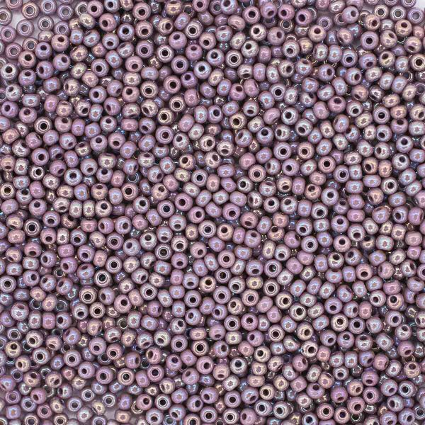 Бисер Preciosa непрозрачный радужный 10/0 (24020), круг.отв, 50гр