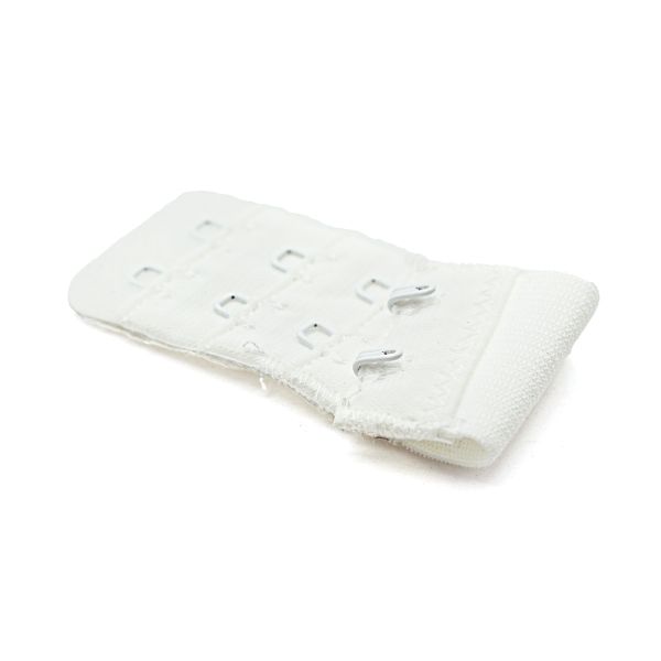 Удлинитель застежки для бюстгальтера 32.0 мм, 3х2, белый, 1 шт, Pony