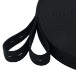 Резинка перфорированная 20.0 мм / 25 метров, черный