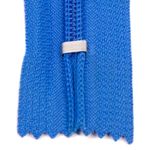 Молния спиральная (витая) SBS Т4 (4 мм) 1 зам., б/корда, н/раз., зуб в тон, 20 см, S-918 синий ярк., уп. 100 шт /TOS/