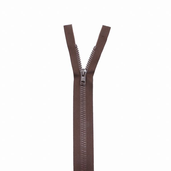 Молния трактор Arta Т6 (6 мм) 1 зам., разъем., 75 см, цв. 066 св.коричневый, уп.5 шт