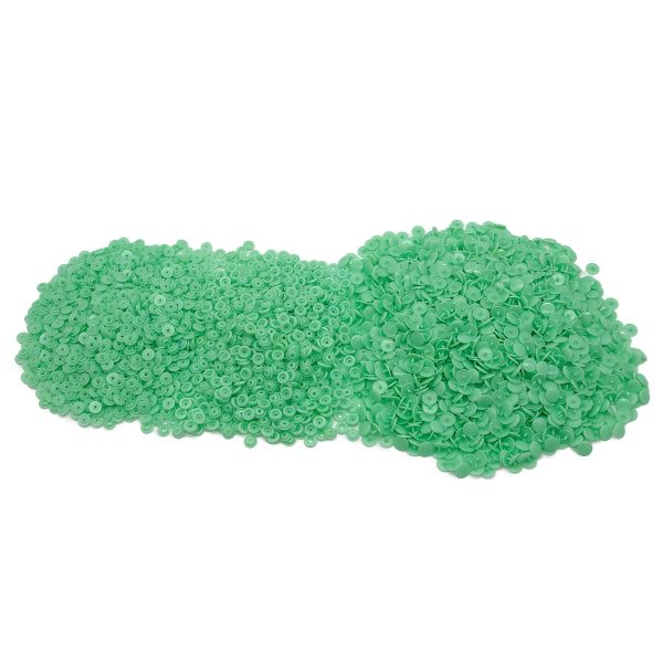 Кнопка рубашечная ⌀12,5/10мм пластик (≈1000 шт) New Star (199 салатовый)