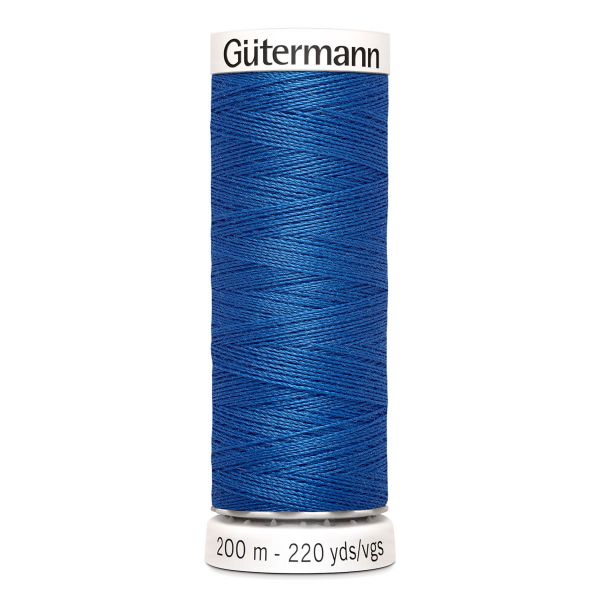 Нитки универсальные Gutermann Sew-all, 200м, 078 синяя лазурь, 5 катушек