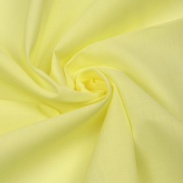 Батист 72 г/м², 150 см / 25 метров, TBY.Bt.15, цв.св.желтый