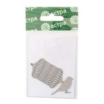 Заготовка из картона Клетка с птичкой, 2 шт, Астра