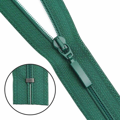 Молния спираль (витая) Arta Т5 (5 мм) 1 зам., н/раз., 18 см, цв. 529 зеленый, уп.10 шт