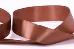 Лента атласная 1-сторонняя 25.0 мм / 33±2 метра, 037 св.коричневый, Gamma