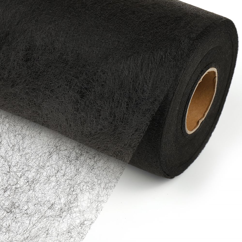 Паутинка клеевая 900 мм / 100 метров, 23 г/м², черный