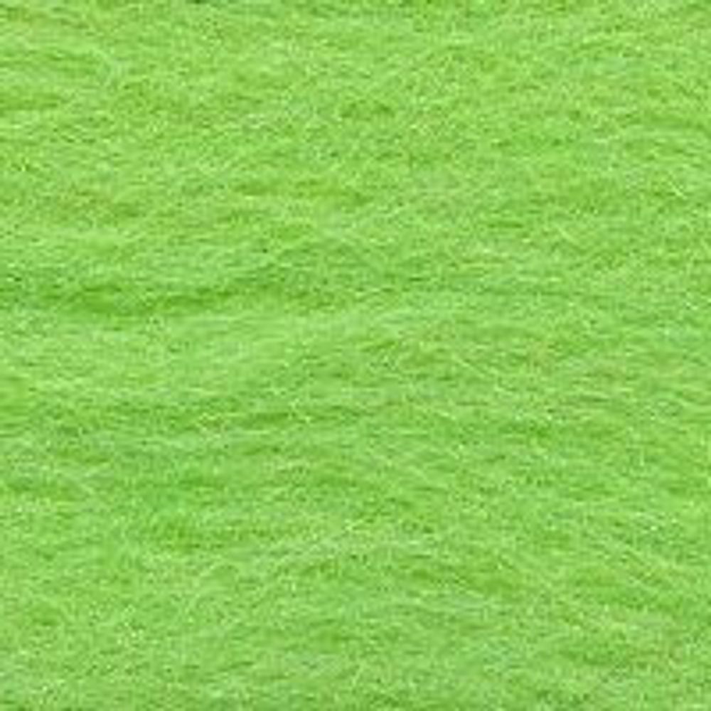 Шерсть для валяния (до 23 мкр), 50 г. 3295 яр.салат, Gamma FY-050
