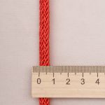 Шнур круглый п/э плетеный 6 мм / 25 метров, красный, 3AR3286