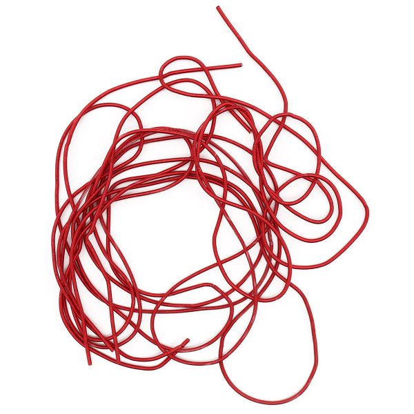 Канитель гладкая матовая Красный 1 мм 5 грамм ± 0,1 гр, КМ005НН1