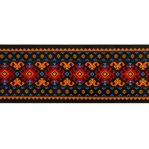 Лента (тесьма) жаккардовая 70.0 мм / 10±0.5 метров, 4, Gamma TRJ-118YP