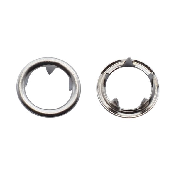 Часть кнопки рубашечной ⌀9 мм (A, D-части), никель, 100 шт, BIG