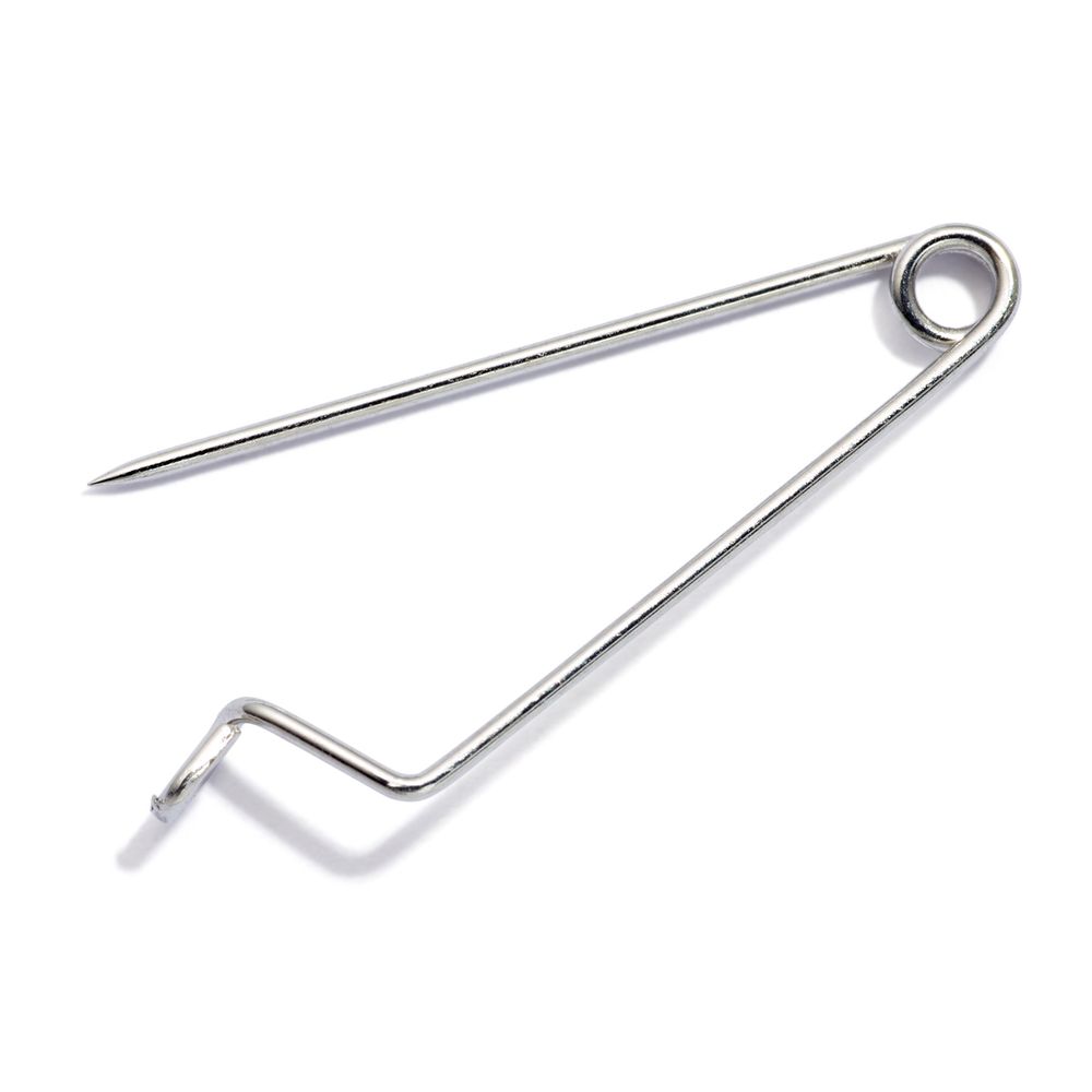 Булавки портновские, железо, 27 мм, откр. вправо, серебристые, Prym