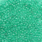 Бисер Astra&Craft 11/0 (2.1 мм), 200 г (10х20 г), цв. М20А-О тем. бирюза/прозрачный, матовый