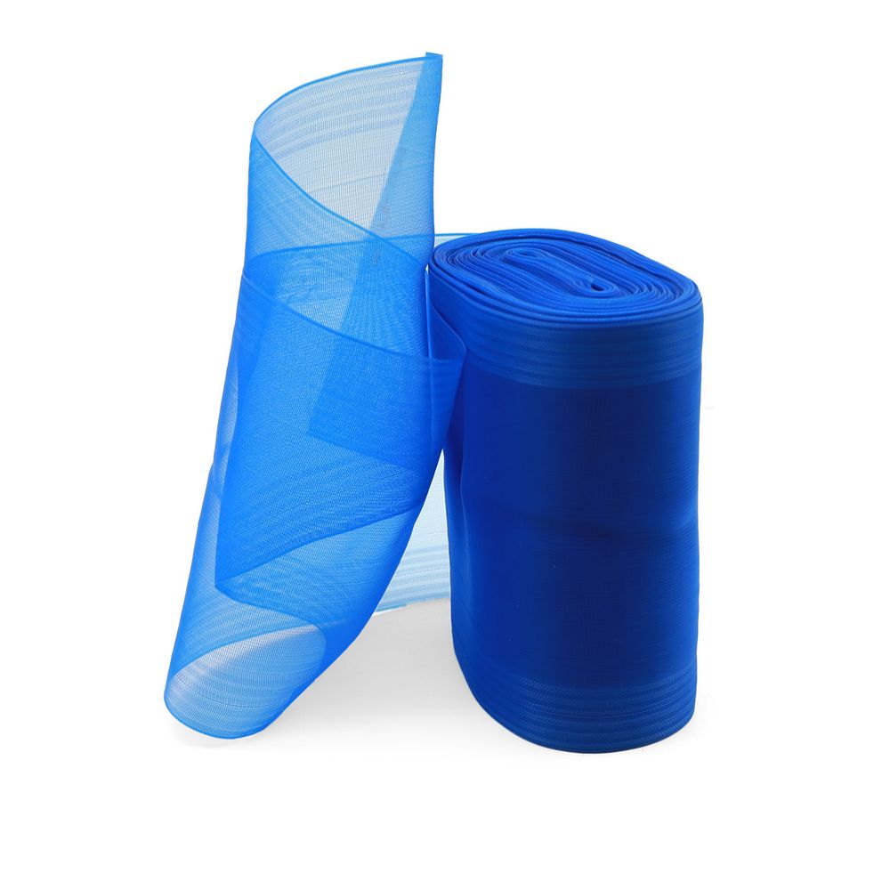 Лента для бантов (капрон) 11 см, 25 м (василек) С3503