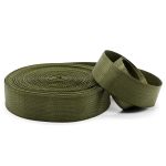 Стропа (ременная лента) 50 мм / 30 метров, толщ. 1.0 мм, [42 г/пог.м], 100% п/э, 016 хаки, С710
