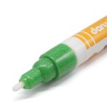 Маркер для ткани Darwi TEX Glitter, 2мм (с блестками) (611 св.зеленый) DA0140013