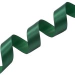 Лента атласная 1-сторонняя 25.0 мм / 22.86±1 метров, 126 т.зеленый, Globus