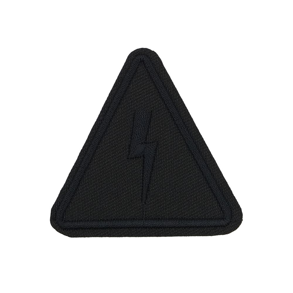 Термоаппликация Треугольник, джинс, 55х55 мм, LA410, 4 шт