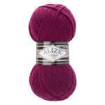 Пряжа Alize (Ализе) Superlana klasik / уп.5 мот. по 100 г, 280м, 286 фуксия
