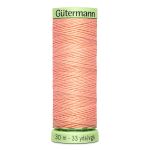 Нитки отделочные Gutermann Top Stitch, 30м, 586 спелый персик, 5 катушек